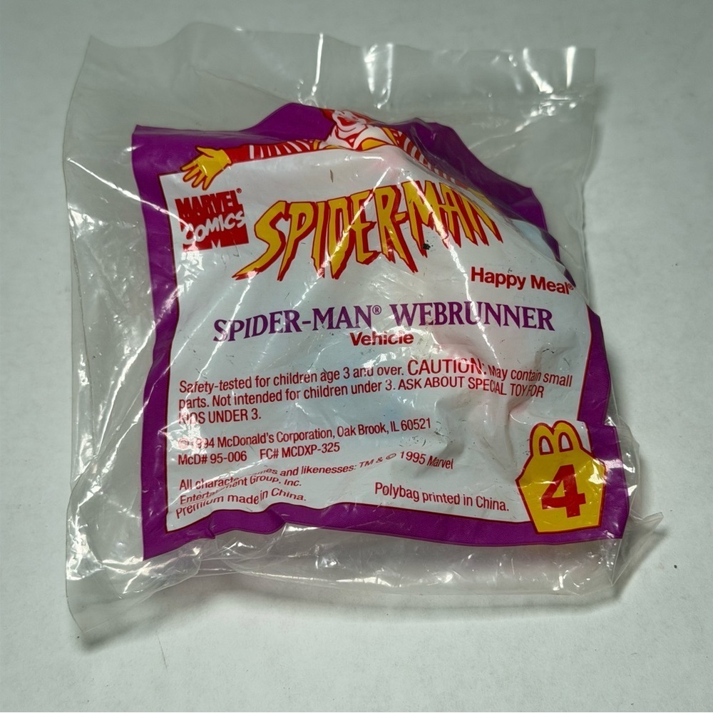 McDonald’s Spiderman Toy